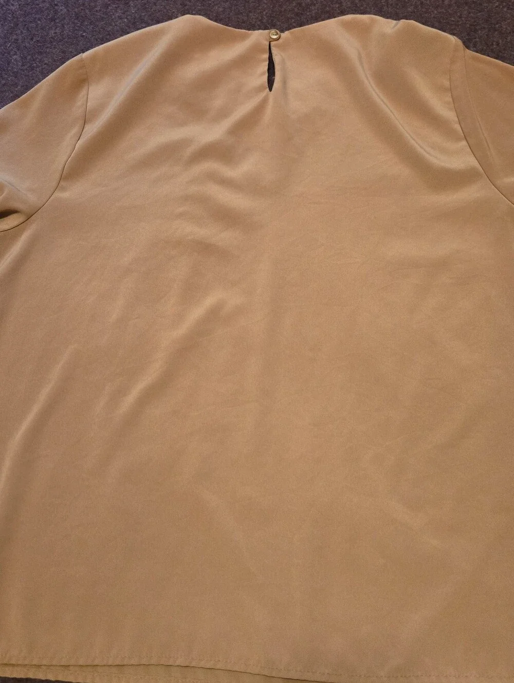 Vintage Maggie Sweet Goldenrod Vintage Blouse Size 14/16 XL - Picture 9 of 10